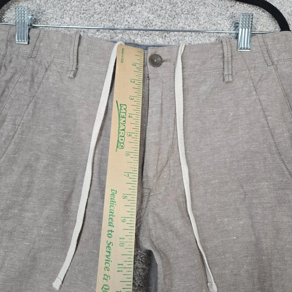 Banana Republic Pants Mens 32x32 Gray Linen Blend straight